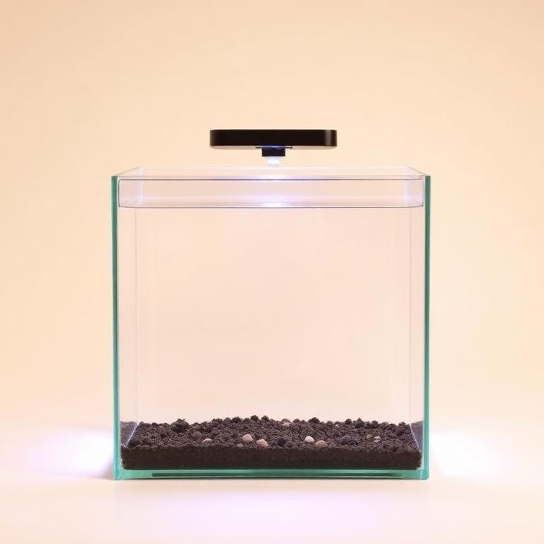 Aquário Mini LED 7L Sobo